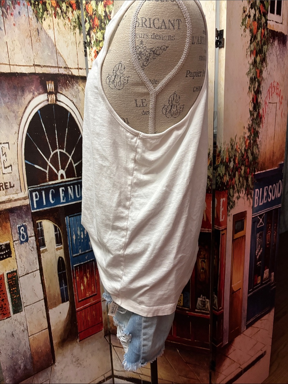 FP Movement Rundown Tank, White, Small - Picture 9 of 10